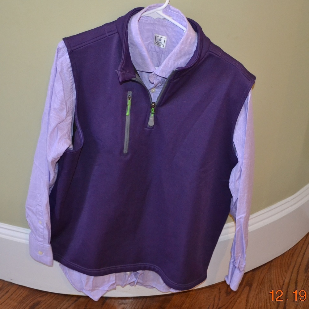 PETER MILLAR L/S SHIRT AND VEST COMBO
